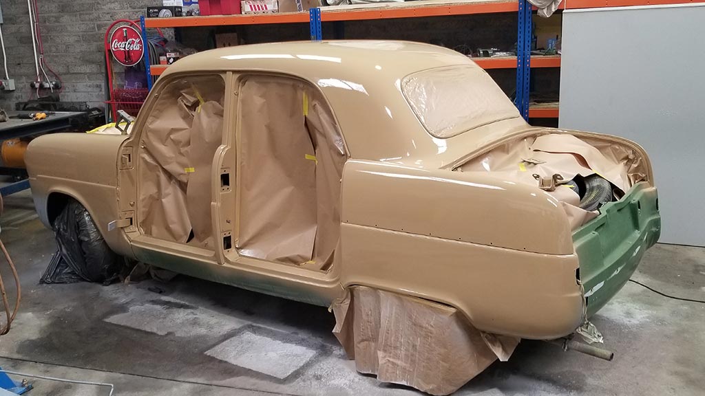 Side View Ford Zephyr Two Tone Respray